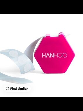 Pink Lash Extension Glue Dots Dispenser